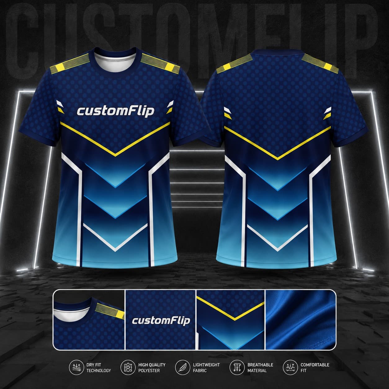 Custom Jersey T-shirt 3